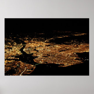 New York Metro Night Special 23x34 Poster
