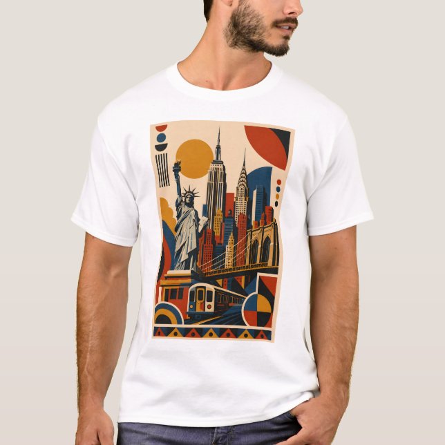 New York Modern T-Shirt (Vorderseite)
