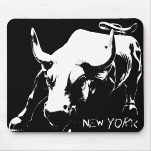 New York Mousepad Bull Sehenswürdigkeit New York G