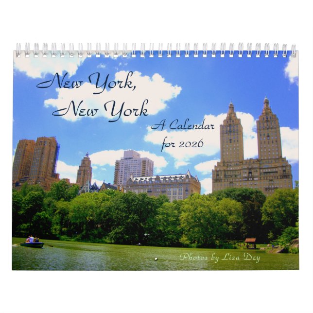New York, New York Ein Kalender für 2026 (Titelbild)