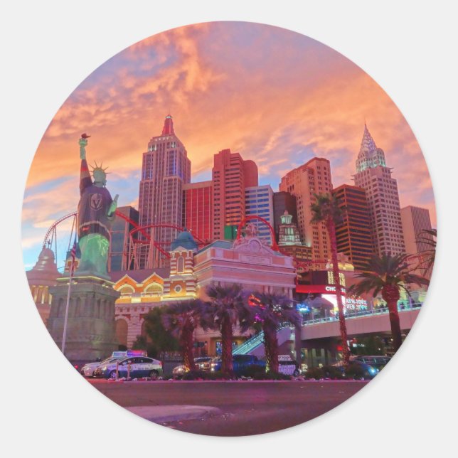 New York - New York Hotel #3-1 Stickers (Vorderseite)
