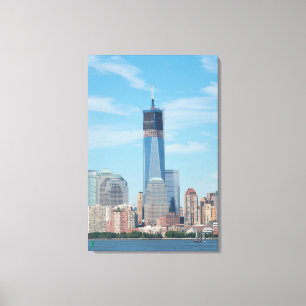 New York, New York. Manhattan Stadt-Skyline Leinwanddruck