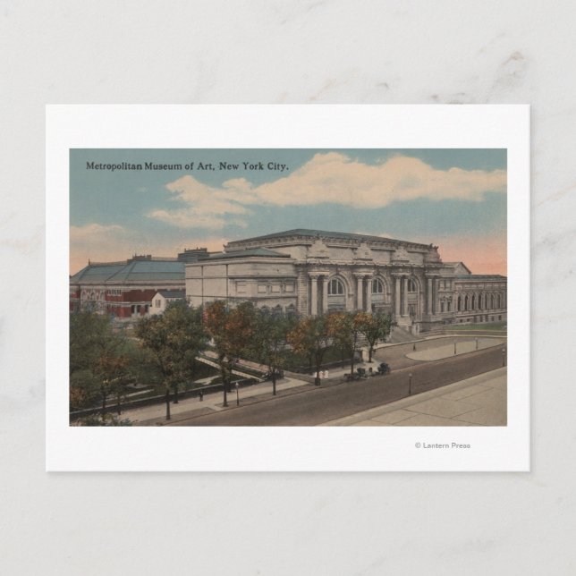New York, New York - Metropolitan Museum of Art Postkarte (Vorderseite)