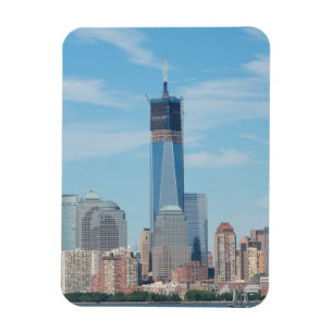 New York, New York. Skyline von Manhattan Magnet