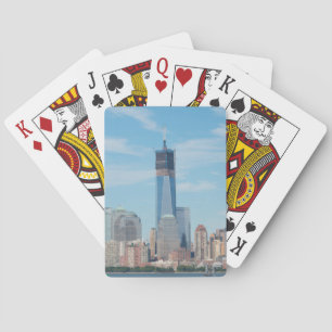 New York, New York. Skyline von Manhattan Spielkarten
