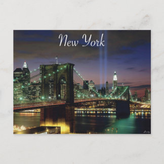New York Nights Postkarte