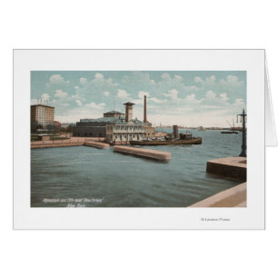 New York, NY - Aquarium und Fireboat "neu