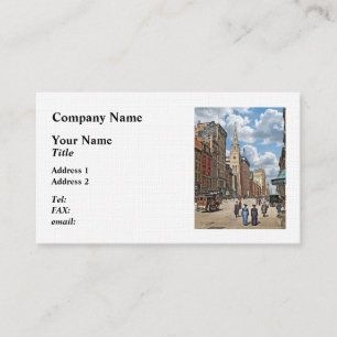 New York, NY – Auf der Fifth Avenue von der 28th S Visitenkarte