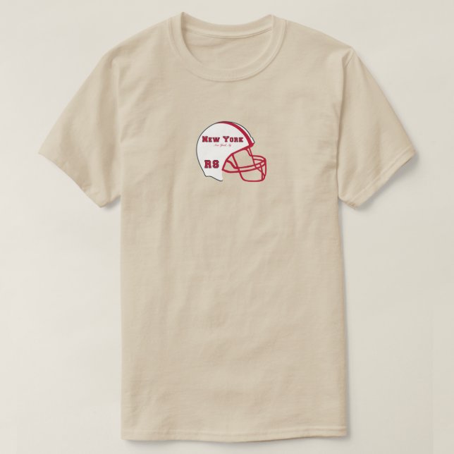 New York NY Football Logo T-Shirt (Design vorne)