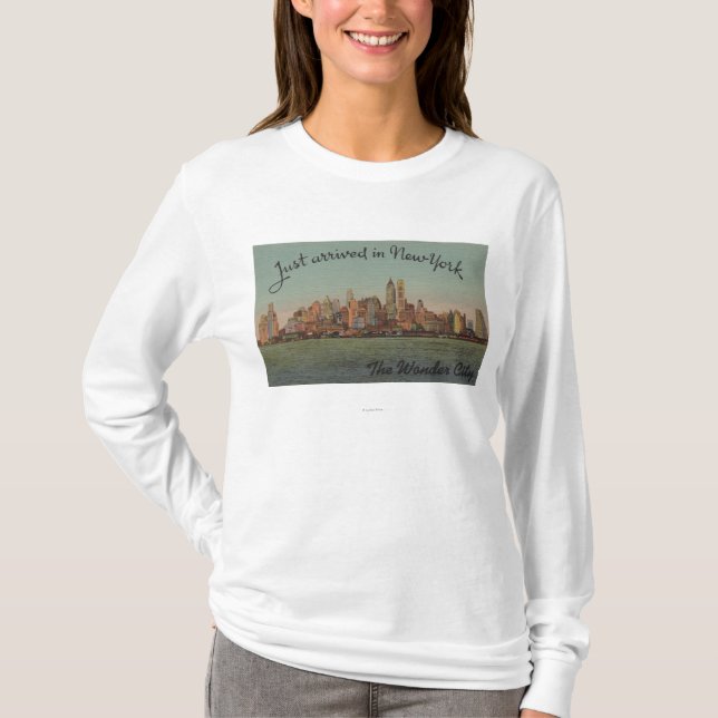New York, NY - gerade angekommen - die wunderbare T-Shirt (Vorderseite)