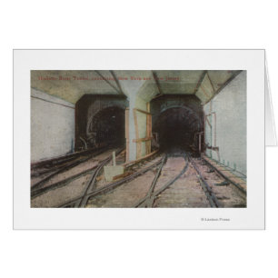 New York, NY - Hudson River Tunnel, Subway System