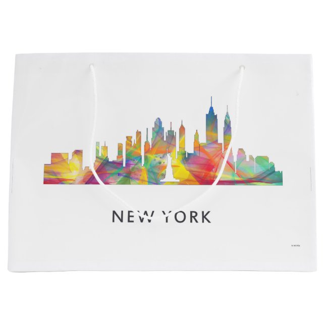 NEW YORK, NY SKYLINE WB1 - GROßE GESCHENKTÜTE (Vorderseite)