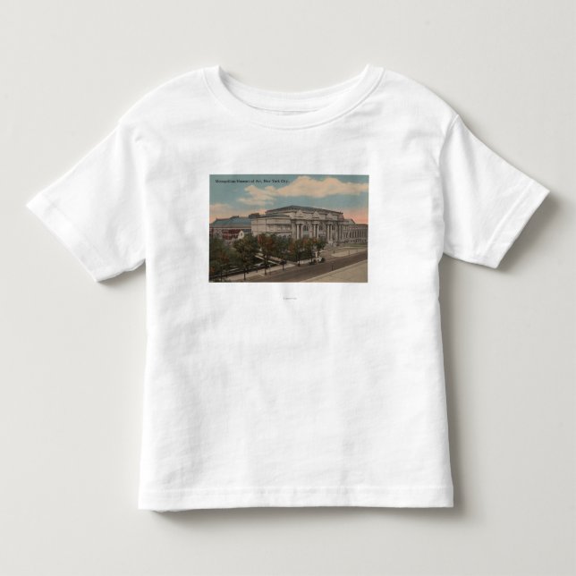 New York, NY - StadtKunstmuseum Kleinkind T-shirt (Vorderseite)