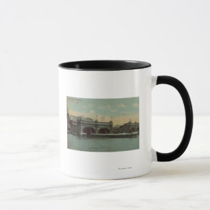 New York, NY - Südfähren-Anschluss-Gebäude Tasse