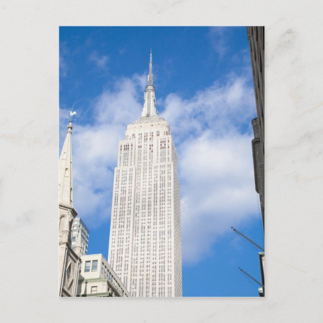 New York, NY, USA - Blick auf das Stadtzentrum von Postkarte (Vorderseite)