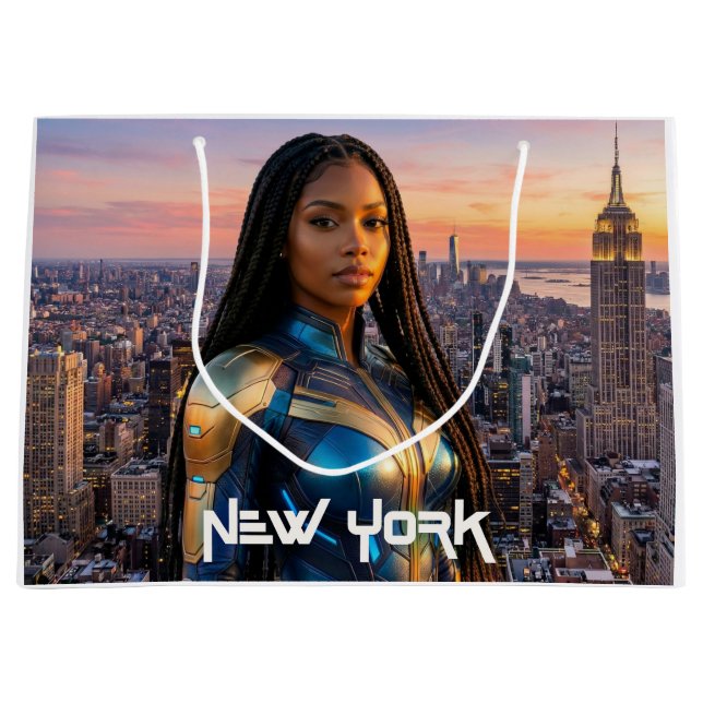 NEW YORK - NYC - GROßE GESCHENKTÜTE (Vorderseite)