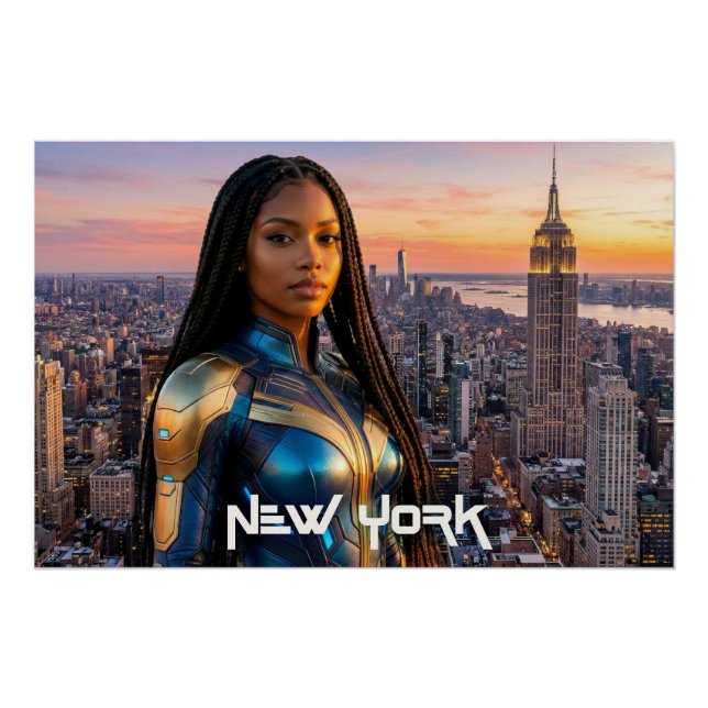 NEW YORK - NYC - POSTER (Vorderseite)