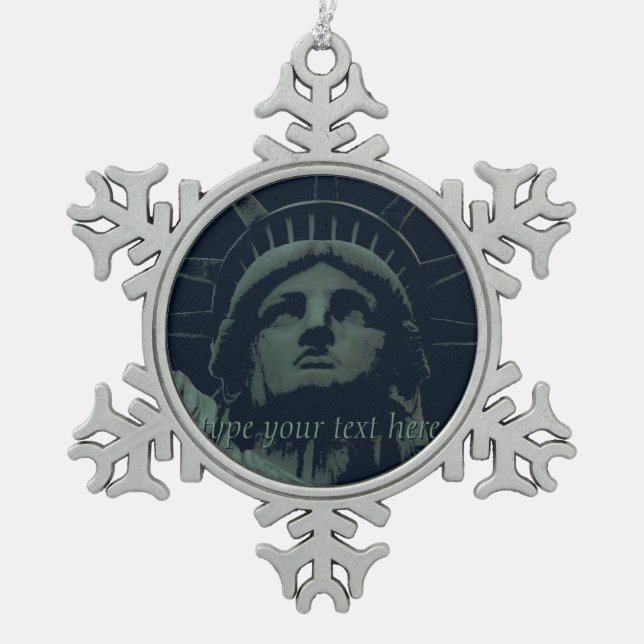 New York Ornament Personalisiert New York Souvenir (Vorderseite)