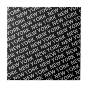 New York Pattern Gray Fliese