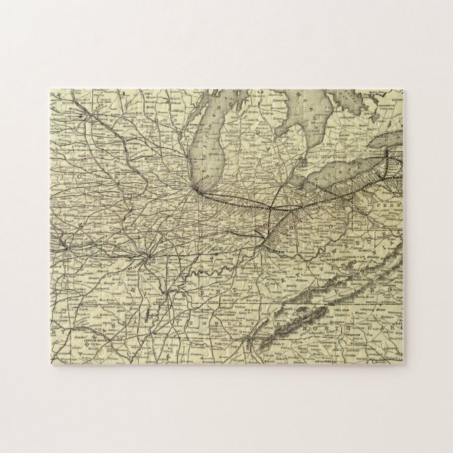 New York, Pennsylvania und Ohio Railroad (Horizontal)