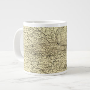New York, Pennsylvania und Ohio Railroad Jumbo-Tasse