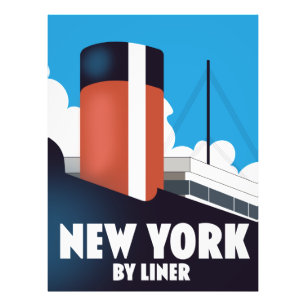 New York per Linienbus Fotodruck