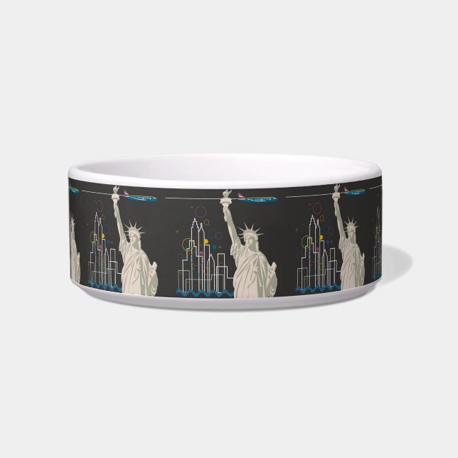 New York Pet Bowl Napf (Vorderseite)