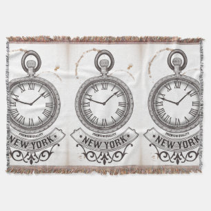 New York Pocket Watch Decke