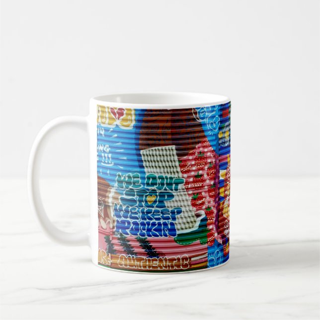 New York Pop Walls Kaffeetasse (Links)
