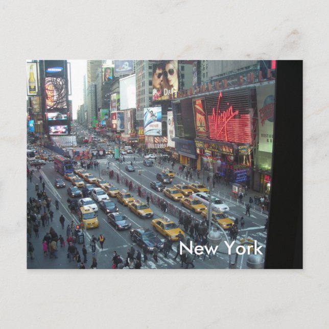 New York Post Card Postkarte (Vorderseite)