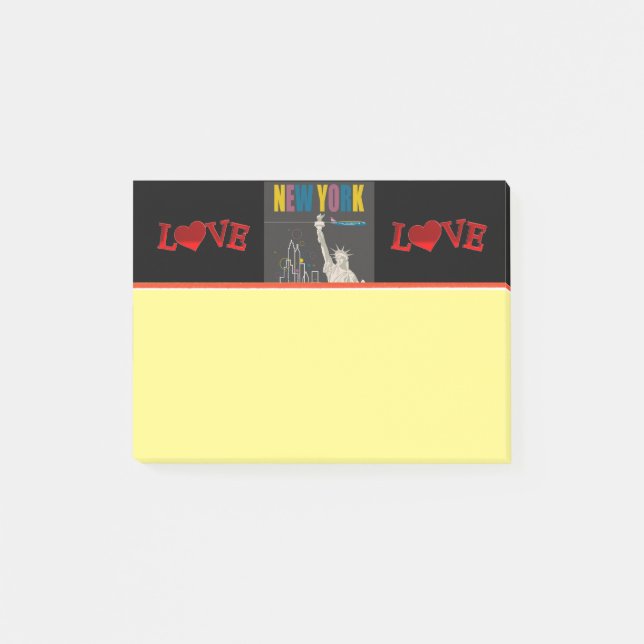 New York Post-It-Notes Post-it Klebezettel (Vorderseite)