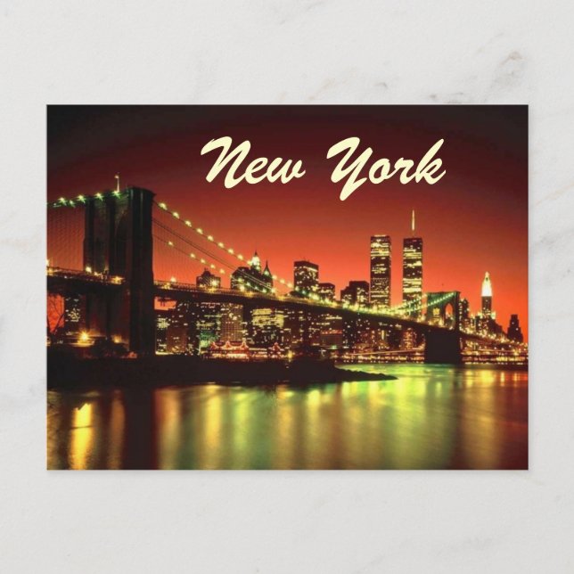 New York Postcard Postkarte (Vorderseite)
