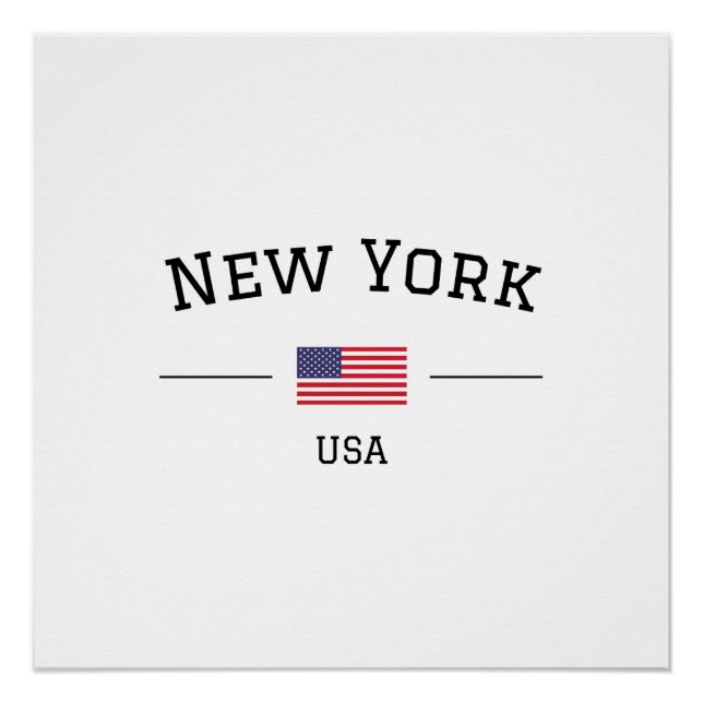 New York Poster (Vorderseite)