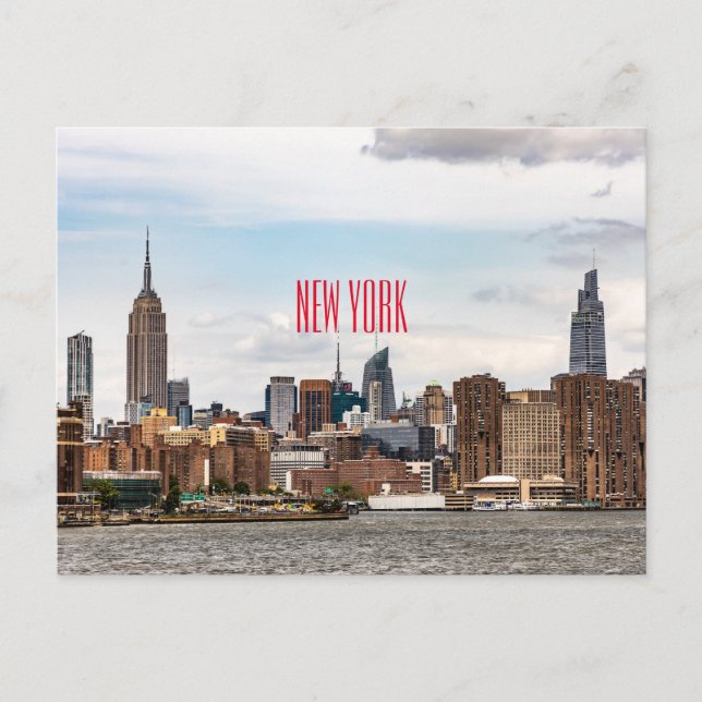 New York Postkarte (Vorderseite)