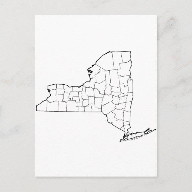 New York Postkarte (Vorderseite)