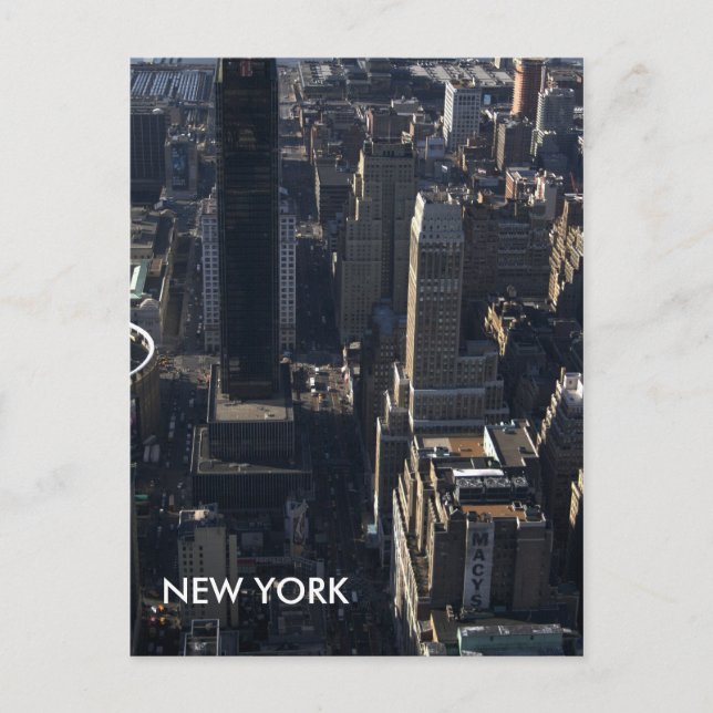 New York Postkarte (Vorderseite)
