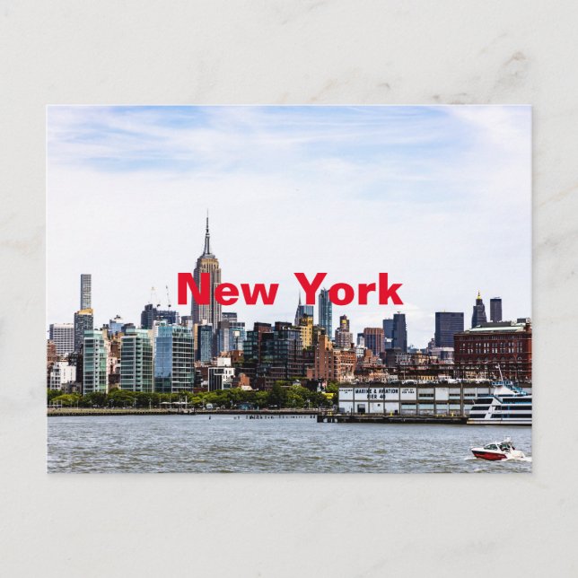 New york postkarte (Vorderseite)