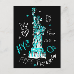 New York Postkarte