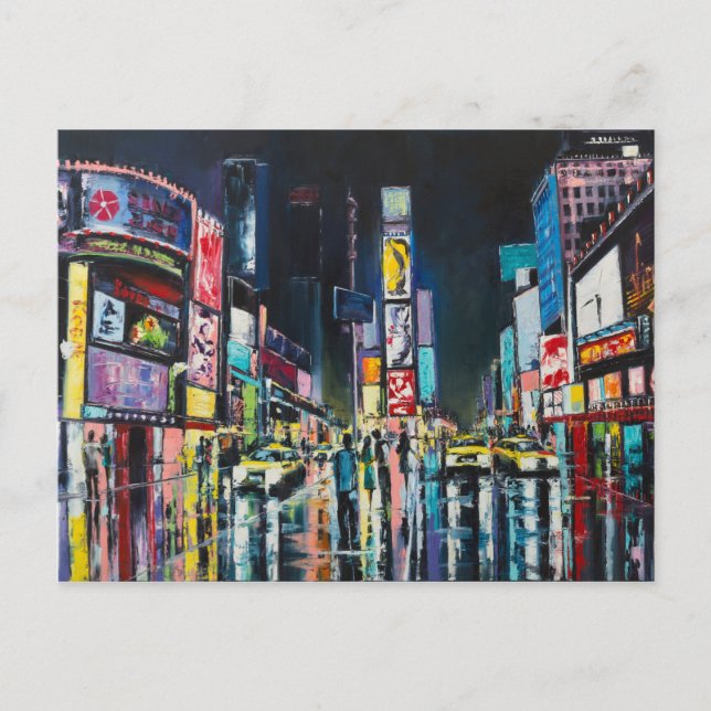 New York Postkarte (Vorderseite)