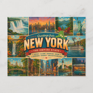 New York Postkarte