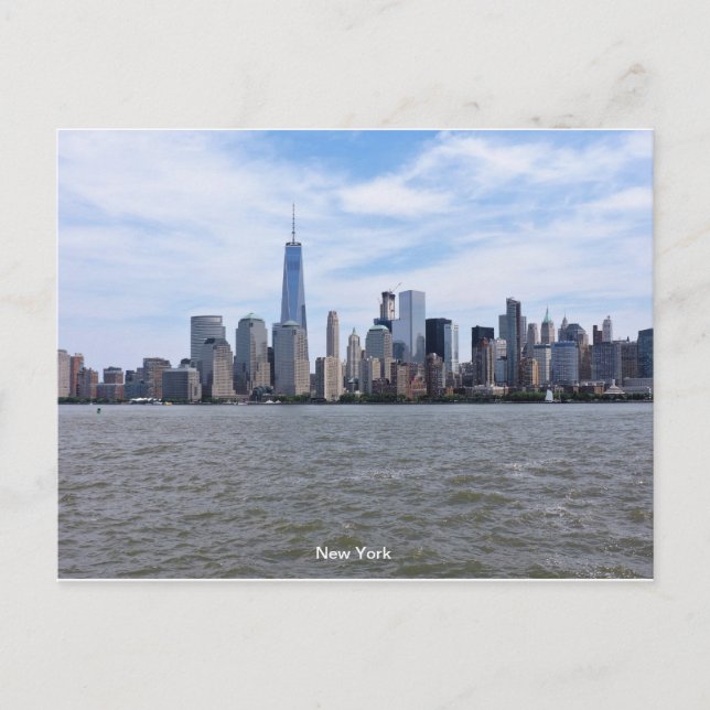 New York Postkarte (Vorderseite)