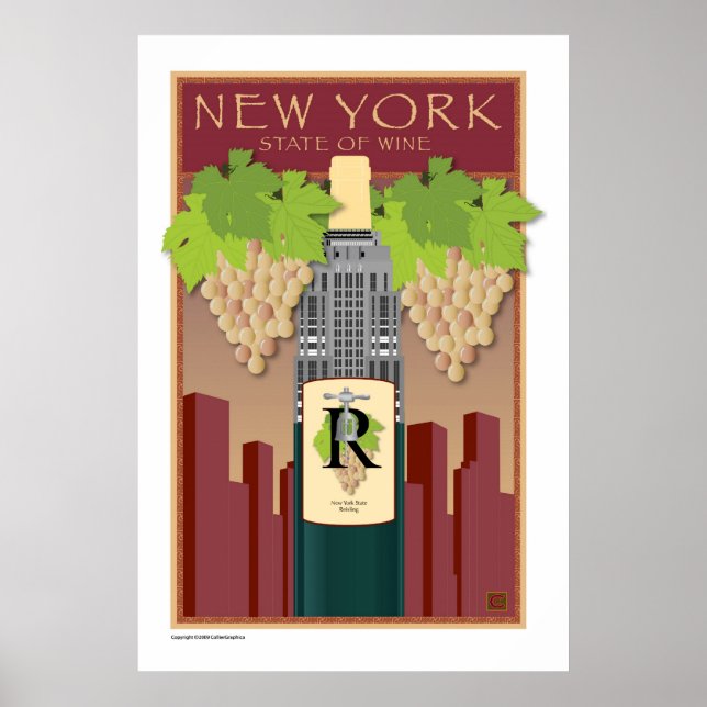 New York Print Poster (Vorne)