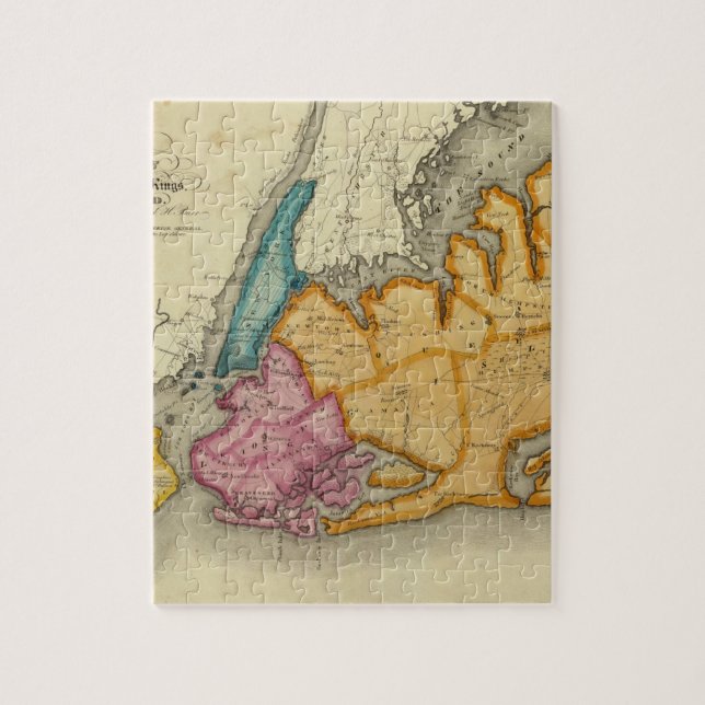 New York, Queens, Kings, Richmond Landkreises (Vertikal)