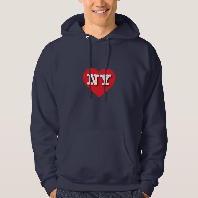 New York Red Heart - I Liebe NY Hoodie (Vorderseite)