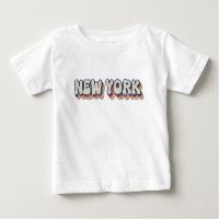 New York Retro 80er Chrom Stadt