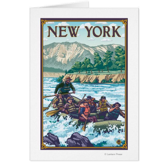 New York River Rafting Scene (Vorne)