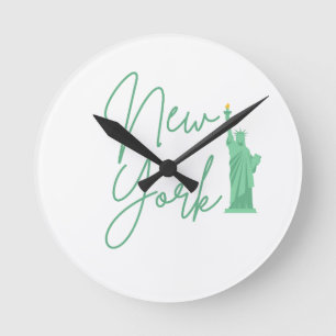 NEW YORK RUNDE WANDUHR