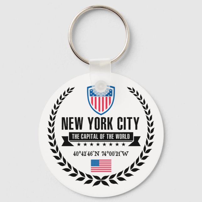 New York Schlüsselanhänger (Vorderseite)