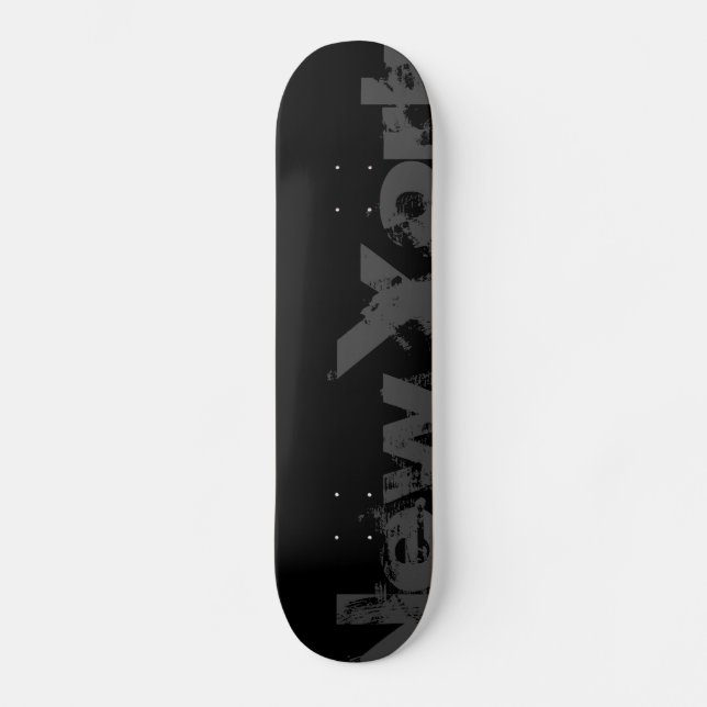 New York — Skateboard im urbanen Stil (Vorderseite)