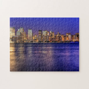 New York Skyline au Sunset Puzzle